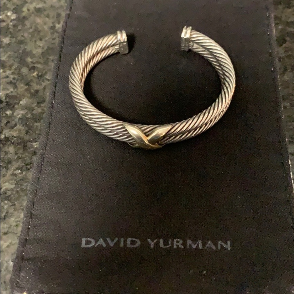 David YURMAN thick cuff bracelet! 100% Authentic!